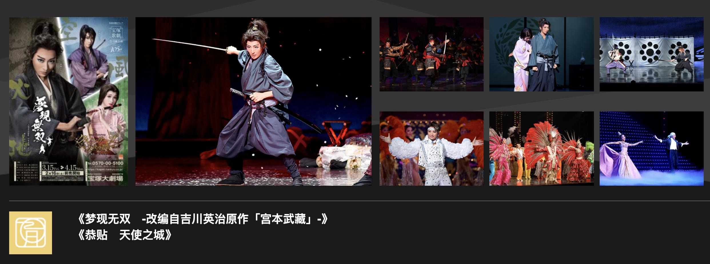 宝冢歌剧团top简介,宝冢歌剧团5位首席