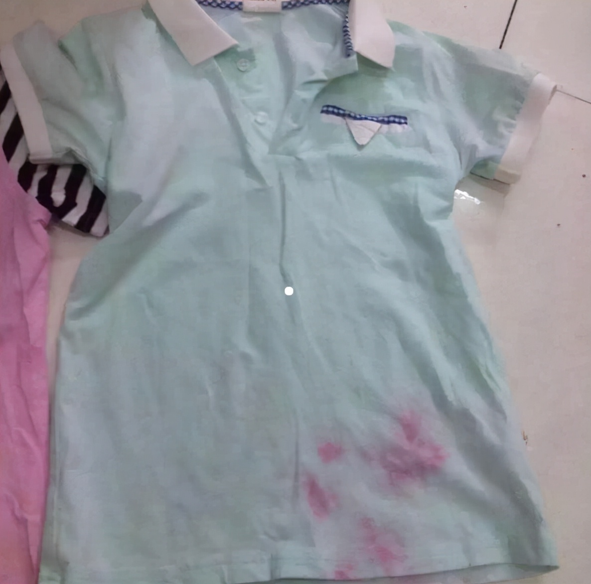 衣服染色白醋怎么补救,衣服染色怎么办用白醋盐