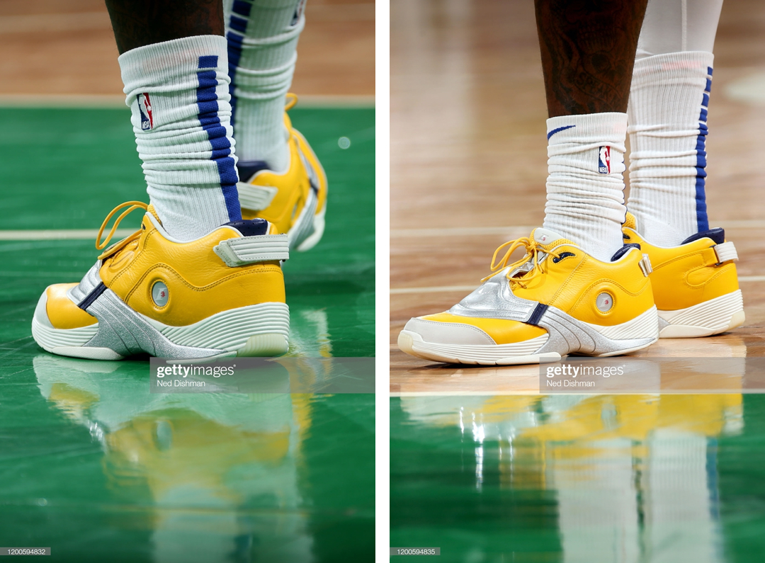 哈雷尔上脚球鞋锐步,nba上脚球鞋排行榜kd16