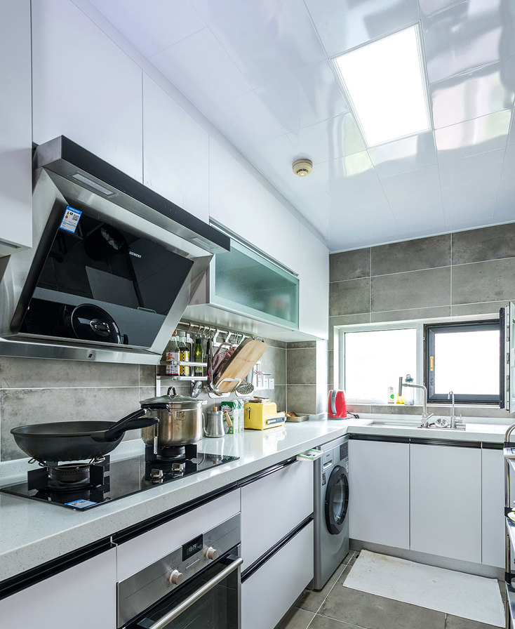 新房装修小洗衣机放哪里比较好,小户型卫生间洗衣机怎么放