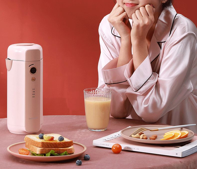 多功能全自动辅食豆浆机,一人份全自动豆浆机