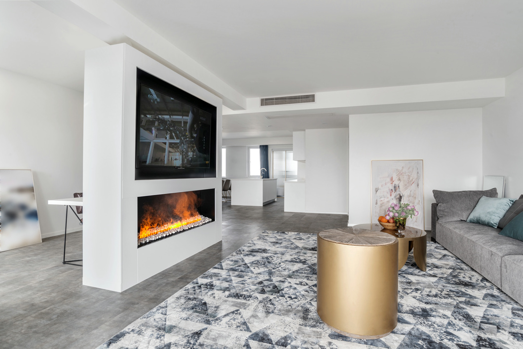 142平米现代简约轻奢风格效果图,136平米极简禅意风格