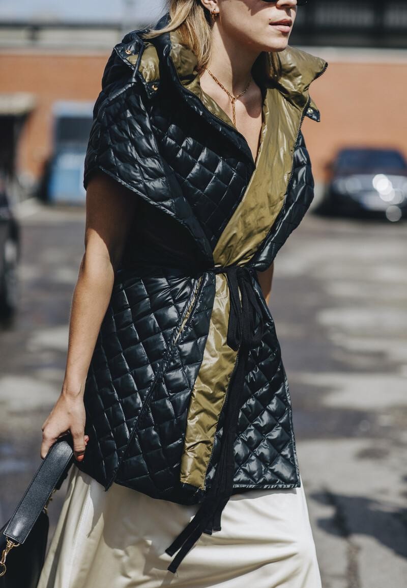 时髦精马甲穿搭,保暖又好看很实用的内穿马甲