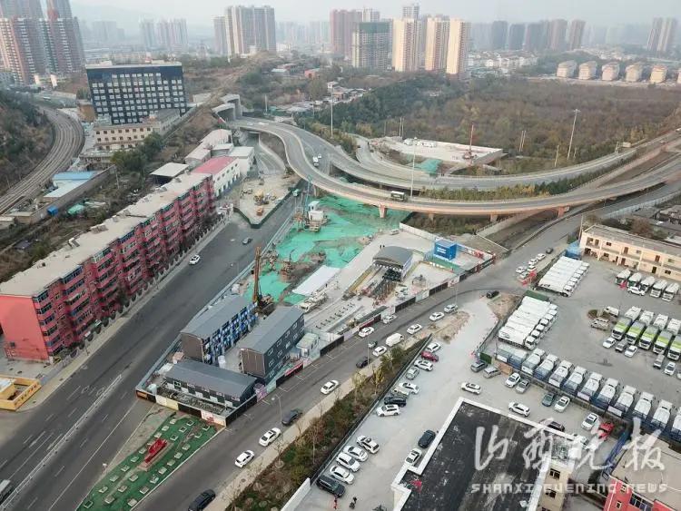 太原地铁1号线西山停车场,太原1号线西山停车场