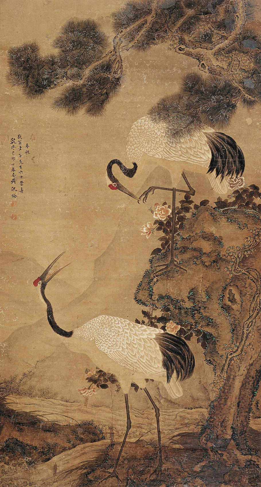 历代名家画鹤100幅,历史上画鹤谁画的最出名