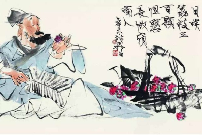 花丨唐朝独特的社会属性，唐人爱到骨子里的那抹色彩