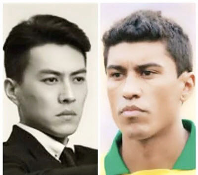 盘点足坛五大撞脸球星排名,足坛球星与明星撞脸