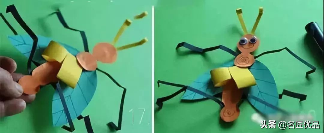 小昆虫手工制作视频,儿童昆虫手工制作视频