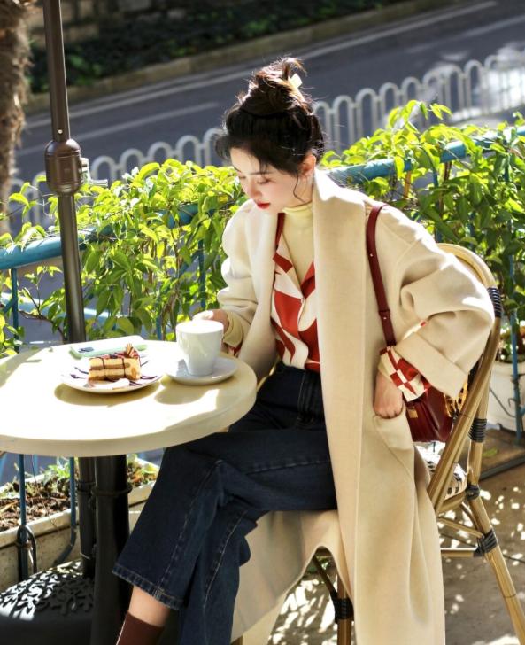 韩系大衣如何搭配冬季,韩系大衣怎么穿搭温柔气质