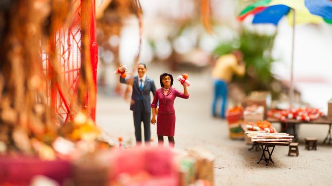 香港微缩场景,80年代的香港全景