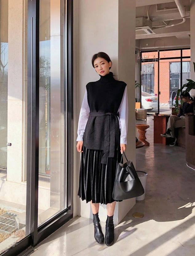 马甲各种风格的穿搭,时髦洋气马甲推荐内搭外穿都好看