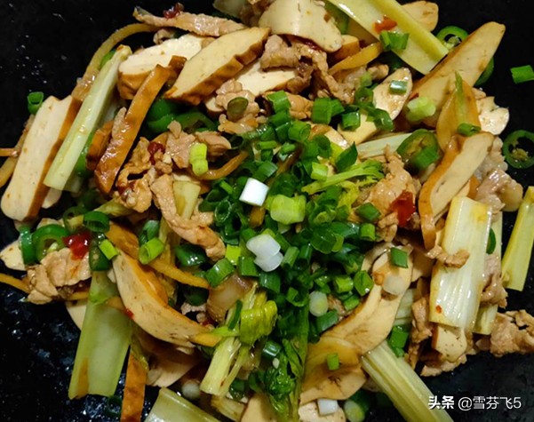 芹菜香干最简单家常做法,芹菜香干最正宗做法