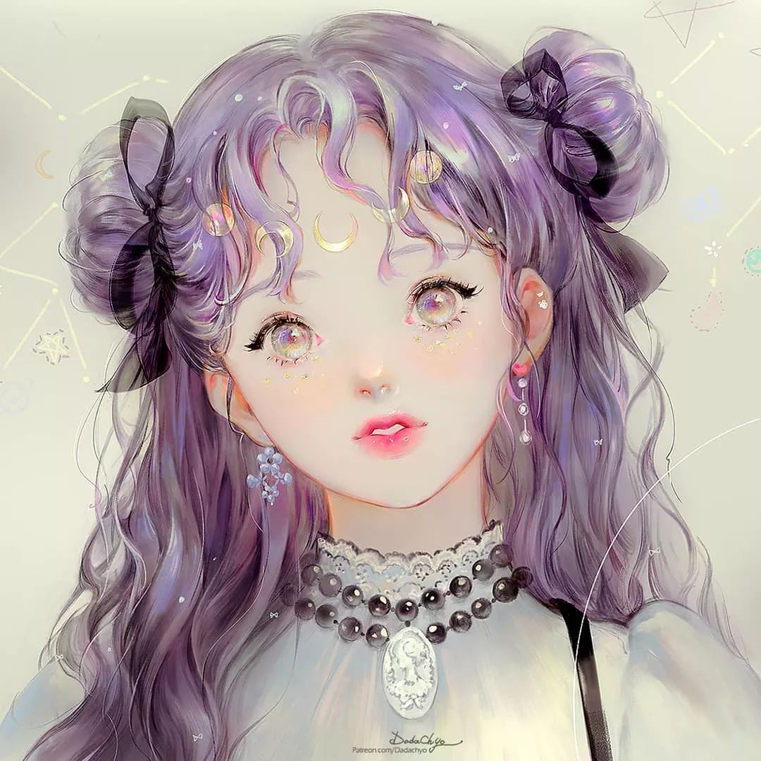 大佬画动漫人物仙气十足手绘,大佬画的古风图手绘