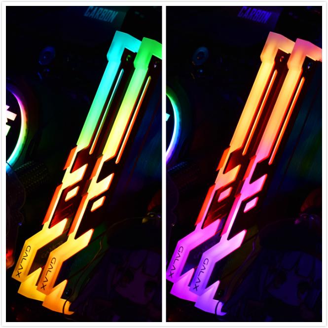 影驰内存条gamer3000ddr48g,影驰星曜ddr4rgb