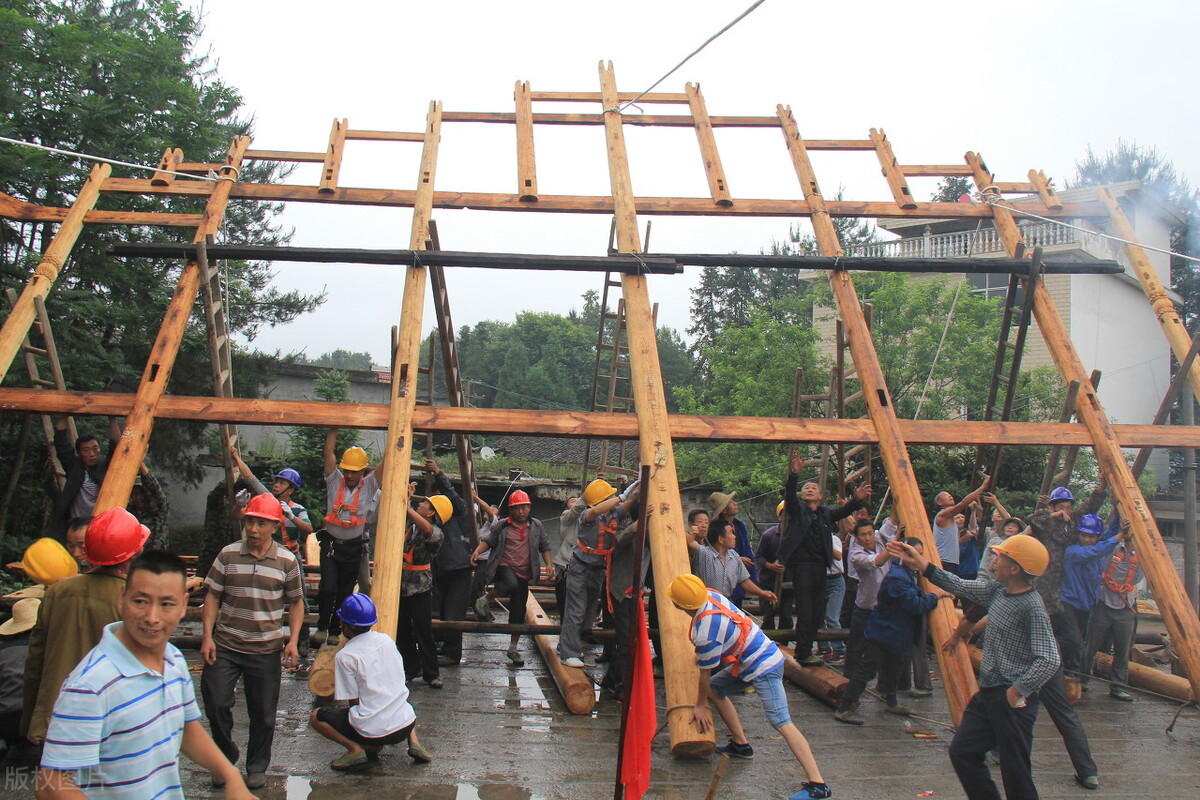 （四百九十）上梁