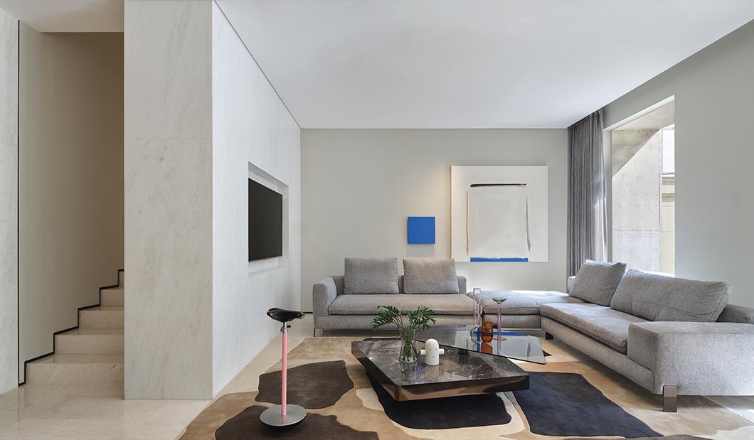 经典现代主义私宅,151平现代极简私宅