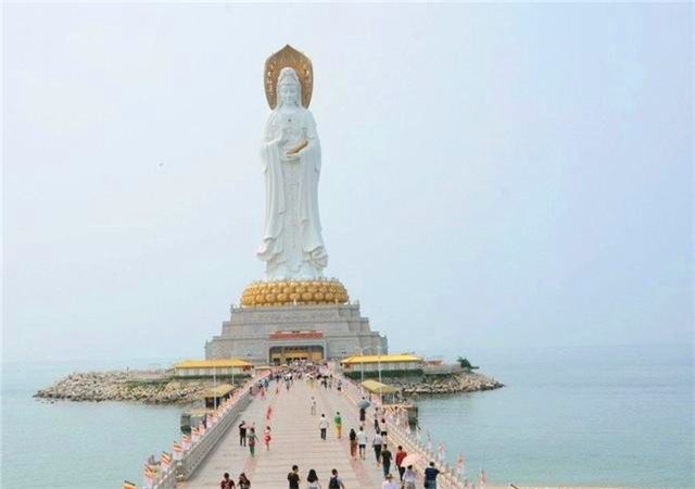 价值9千万的南海观音,南海观音是花多少钱建造的