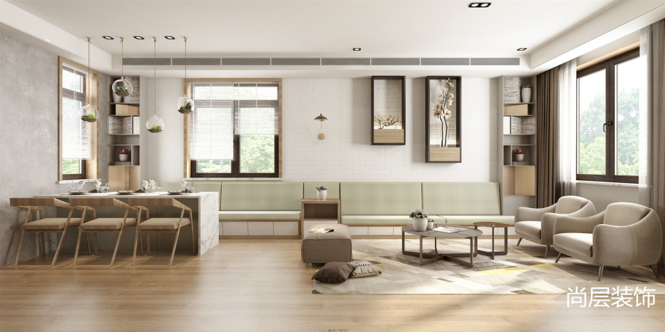 云锦世家别墅装修,穷设计