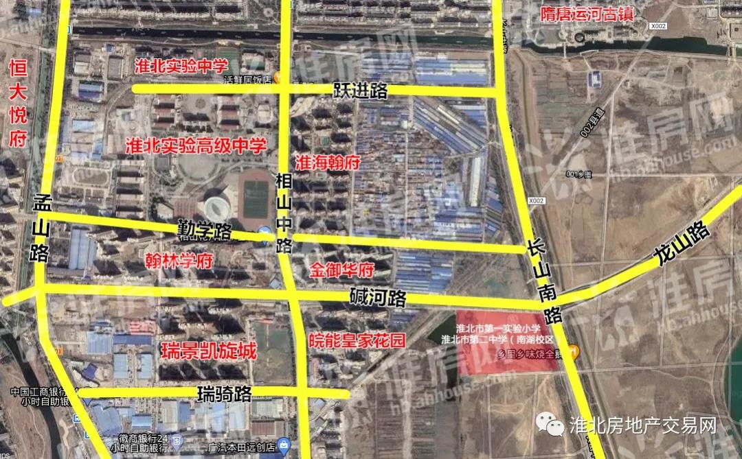 淮北一小分校南湖校区,淮北一小二中南湖校区规划效果图