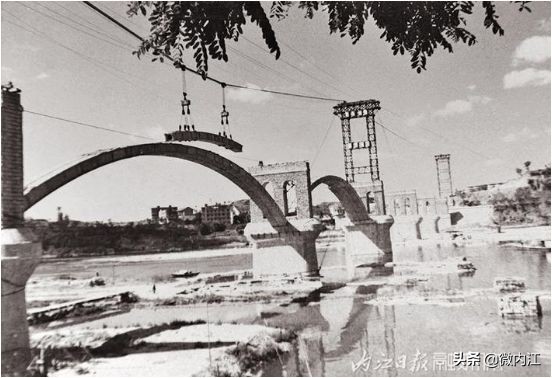 看了这些昔日内江的老照片,岁月痕迹的照片