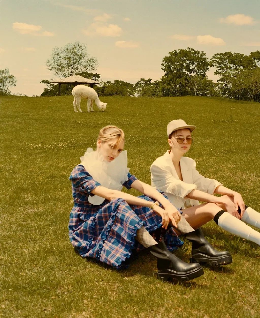 长靴子穿搭女秋冬小个子,卡其色长靴子搭配秋冬小个子