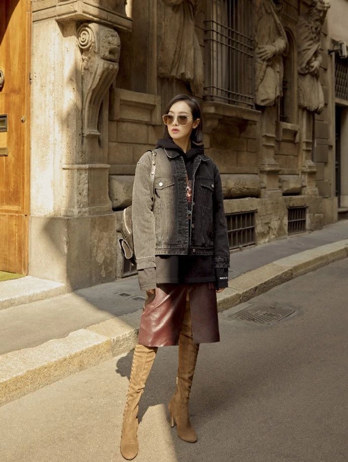 机场女王杨幂,机场女王戚薇杨幂