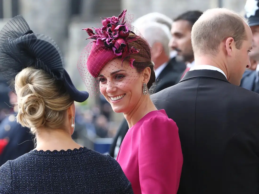 凯特王妃的英伦风帽子,凯特王妃戴礼帽的照片