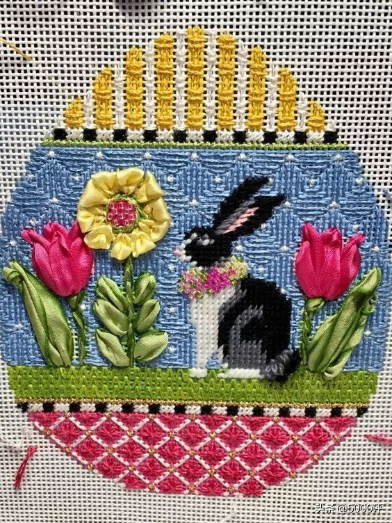 绣十字绣鞋垫的教程,十字绣绣字教程