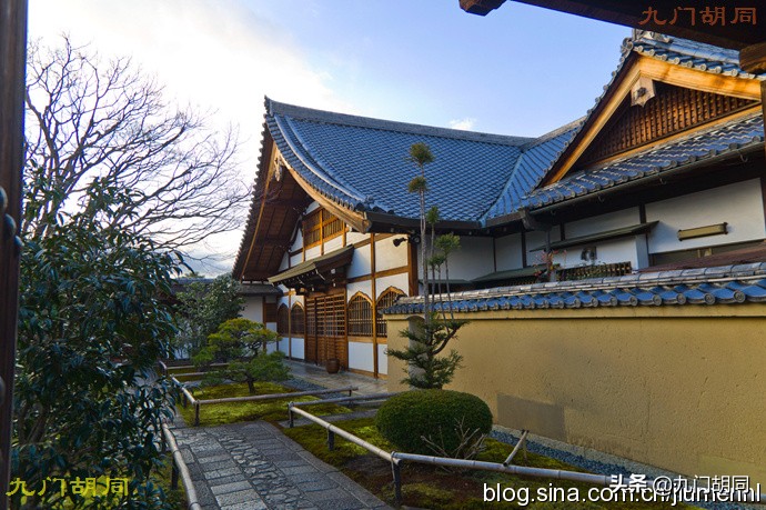 京都大德寺的庭院,织田信长墓地图片大全