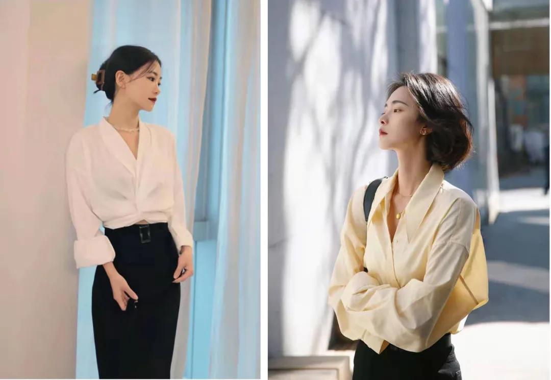 今年最火的格子衬衫法式,今年最流行衬衫100款