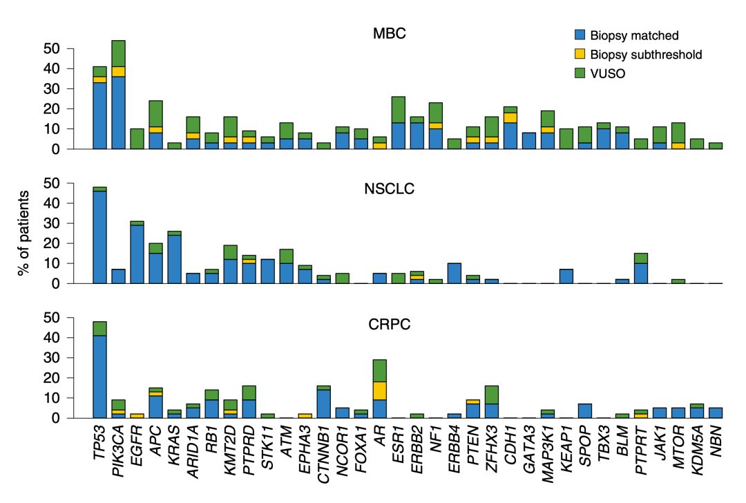 液体活检检测到的很多突变或不来自癌细胞，而是血液中的白细胞