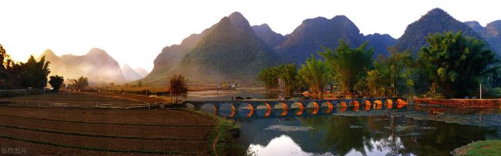 广西山水秀丽的地方视频,广西鹅泉风景比桂林还好看