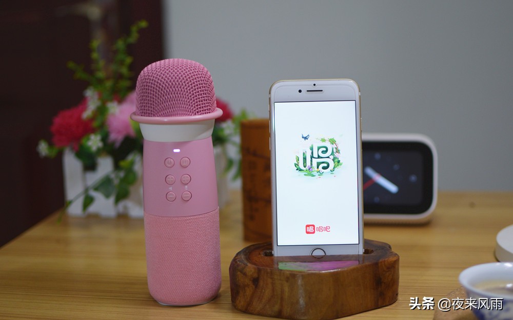 小米麦克风大屏版唱吧,三向喇叭麦克风