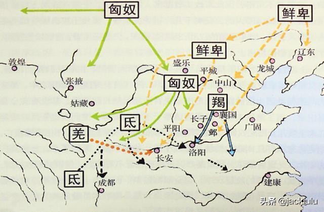 北魏拓跋焘统一北方,匈奴王庭被摧毁
