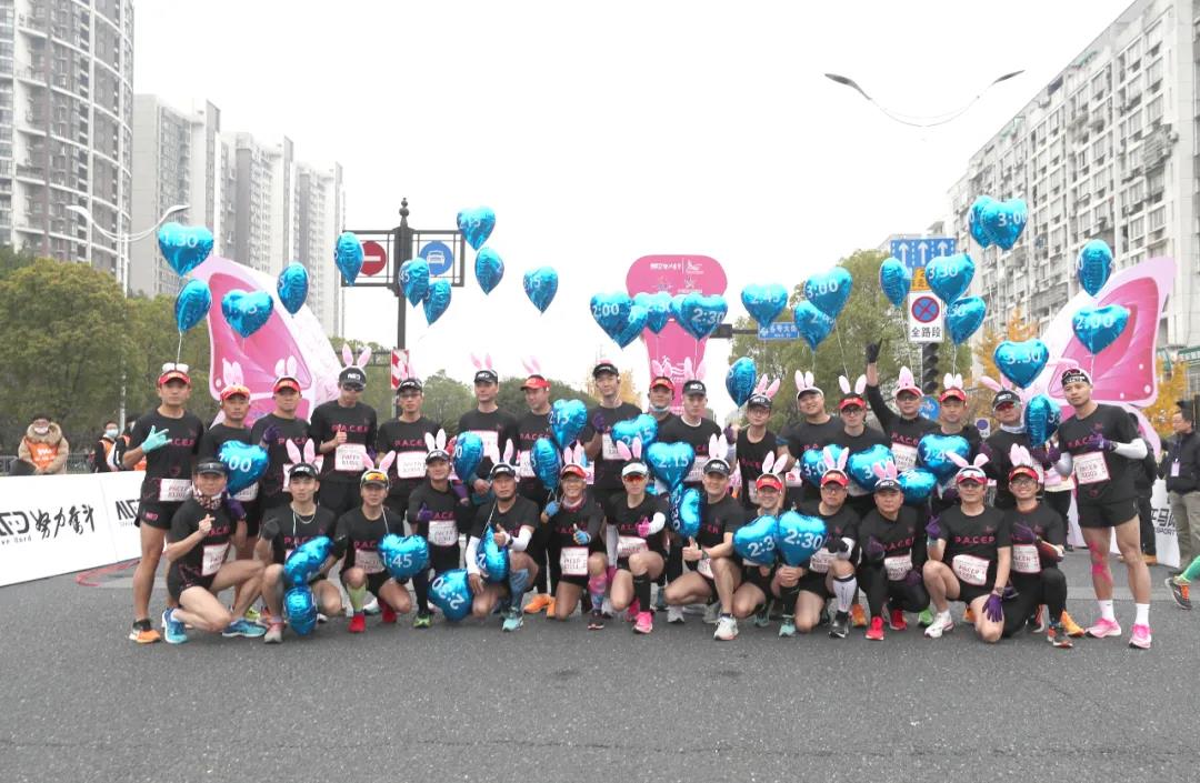 人生第二个半马，和美力粉红军团奔跑在钱塘江边