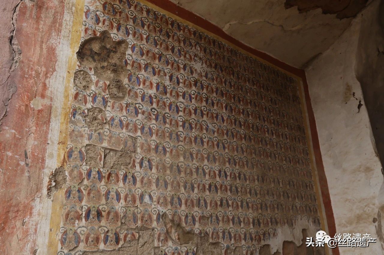 马蹄寺石窟群最大的洞窟,马蹄寺33天石窟内景色