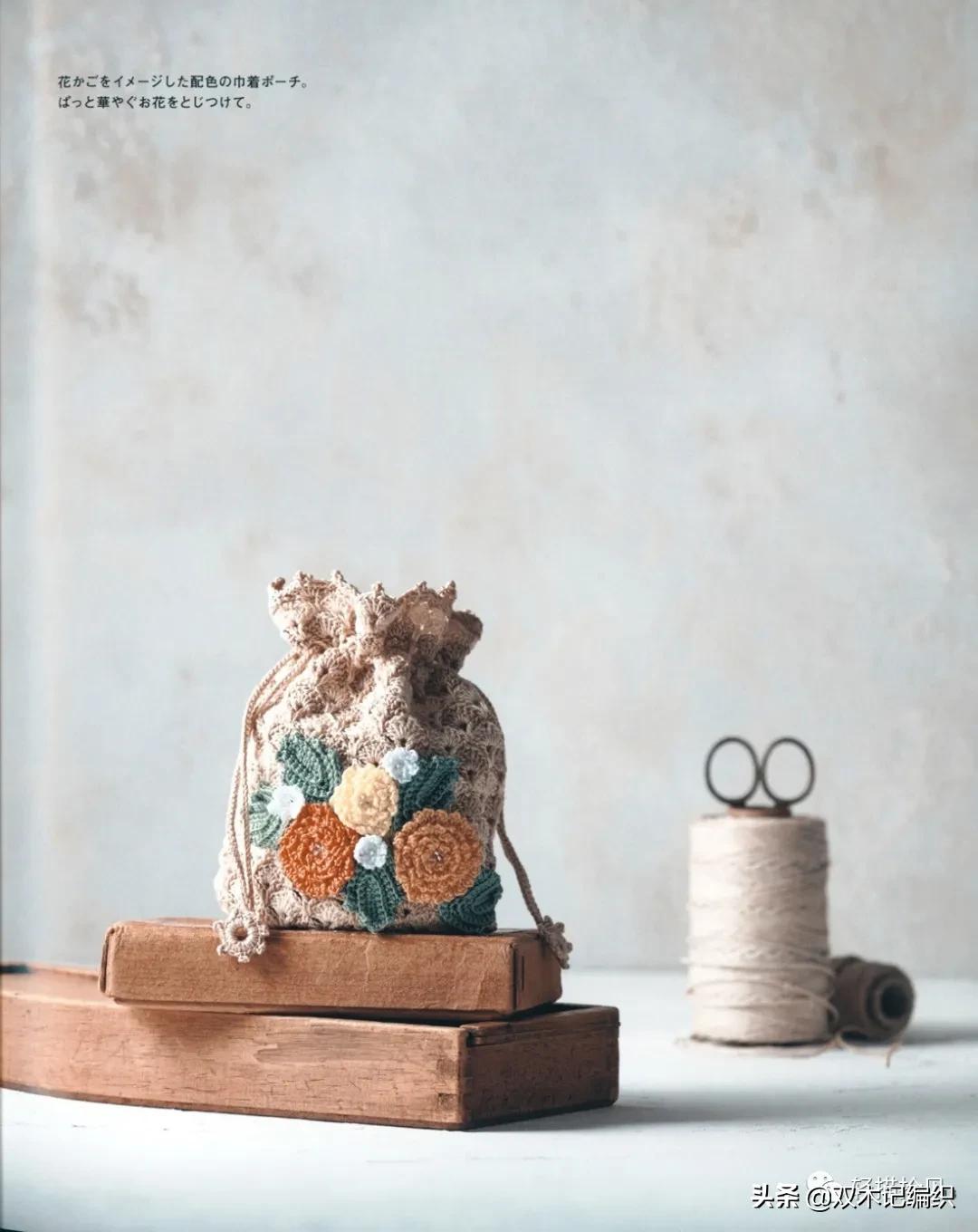 平面小饰物钩织教程,钩织端午节小饰物手链