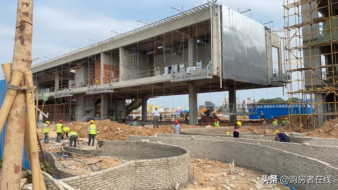 实探山景好的楼盘,实探新区核心地块