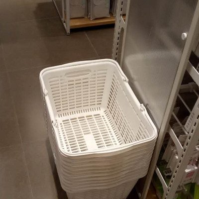 为什么超市要购物篮,超市门口购物篮怎么提示购物人员