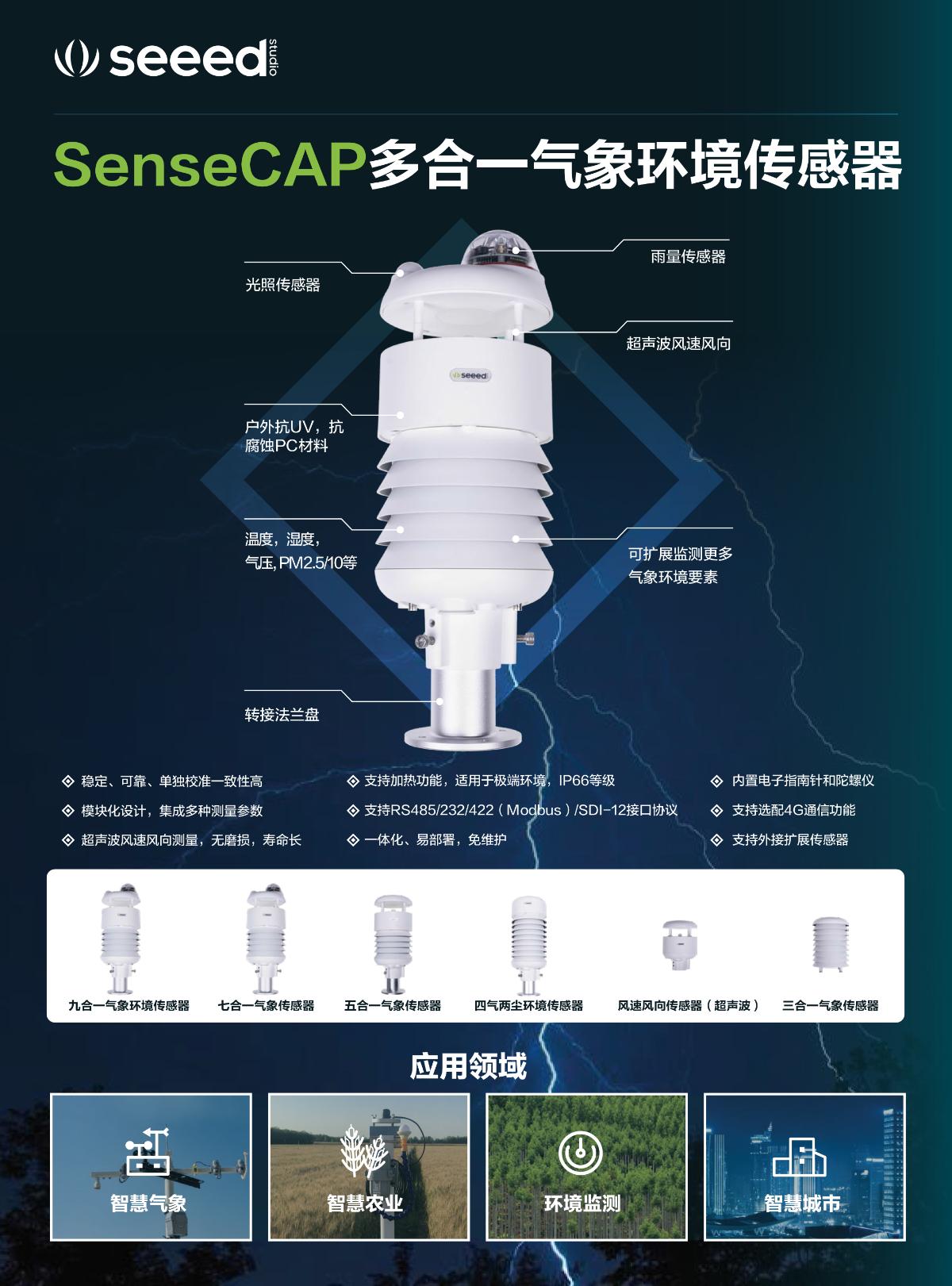 强势加盟PIS！深圳矽递科技Seeed：专业气象环境监测传感器提供商
