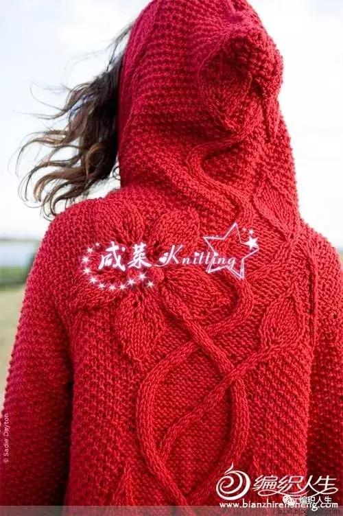 绞花领子棒针图解,棒针绞花背心教程