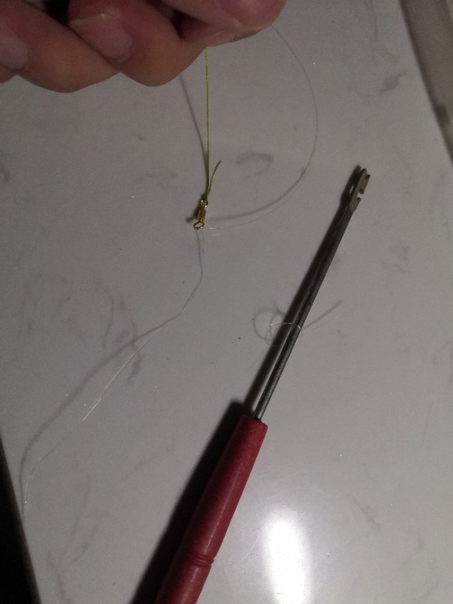 主线子线连接八字环方法一样吗,主线子线连接八字环全套动作