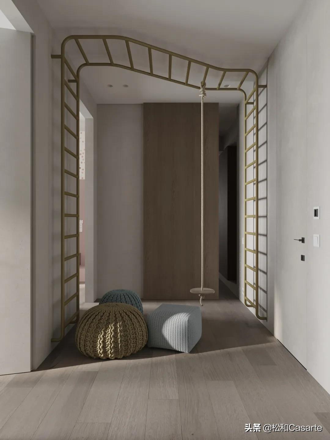 郑州带儿童房的三室一厅,三室儿童房设计图