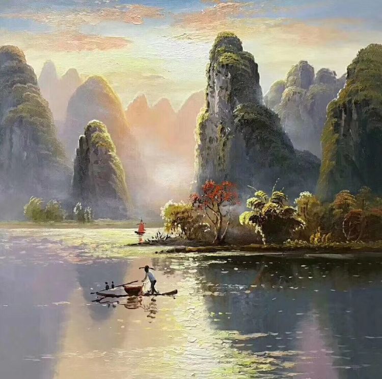 中国小幅油画作品大展作品集,三峡丹青油画作品