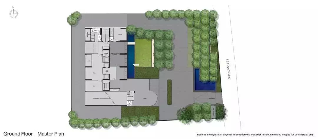 稀缺甄选，存货有限！曼谷NobleBE33Sukhumvit心脏地带