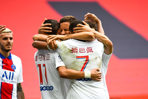 巴黎圣日耳曼2021-2022赛季球衣,法甲巴黎圣日耳曼4-0兰斯中文球衣