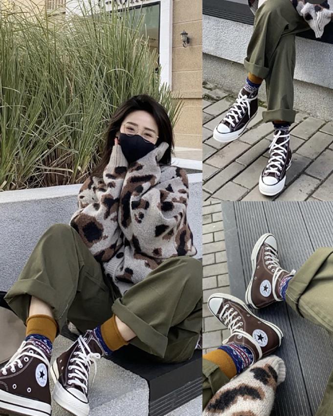 初春第一双鞋子,匡威鞋怎么穿搭好看