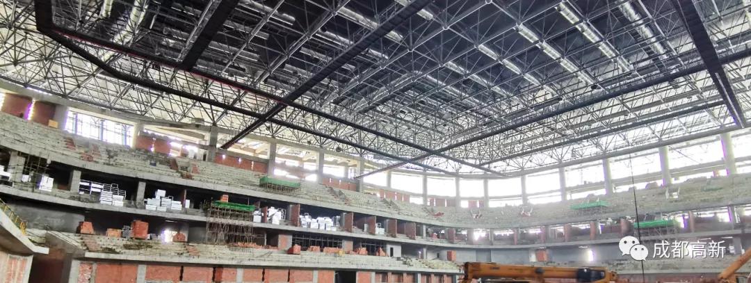 航拍大运会体育馆,大运会乒乓球场馆