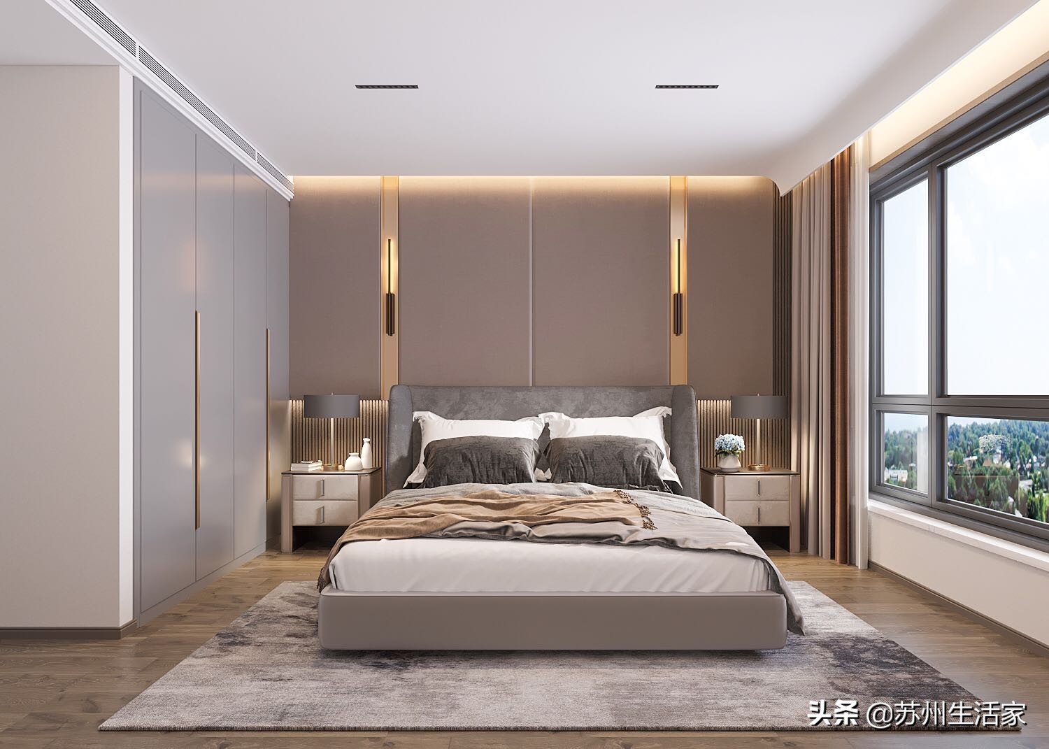 120平现代简约风装修,120平现代简约别墅