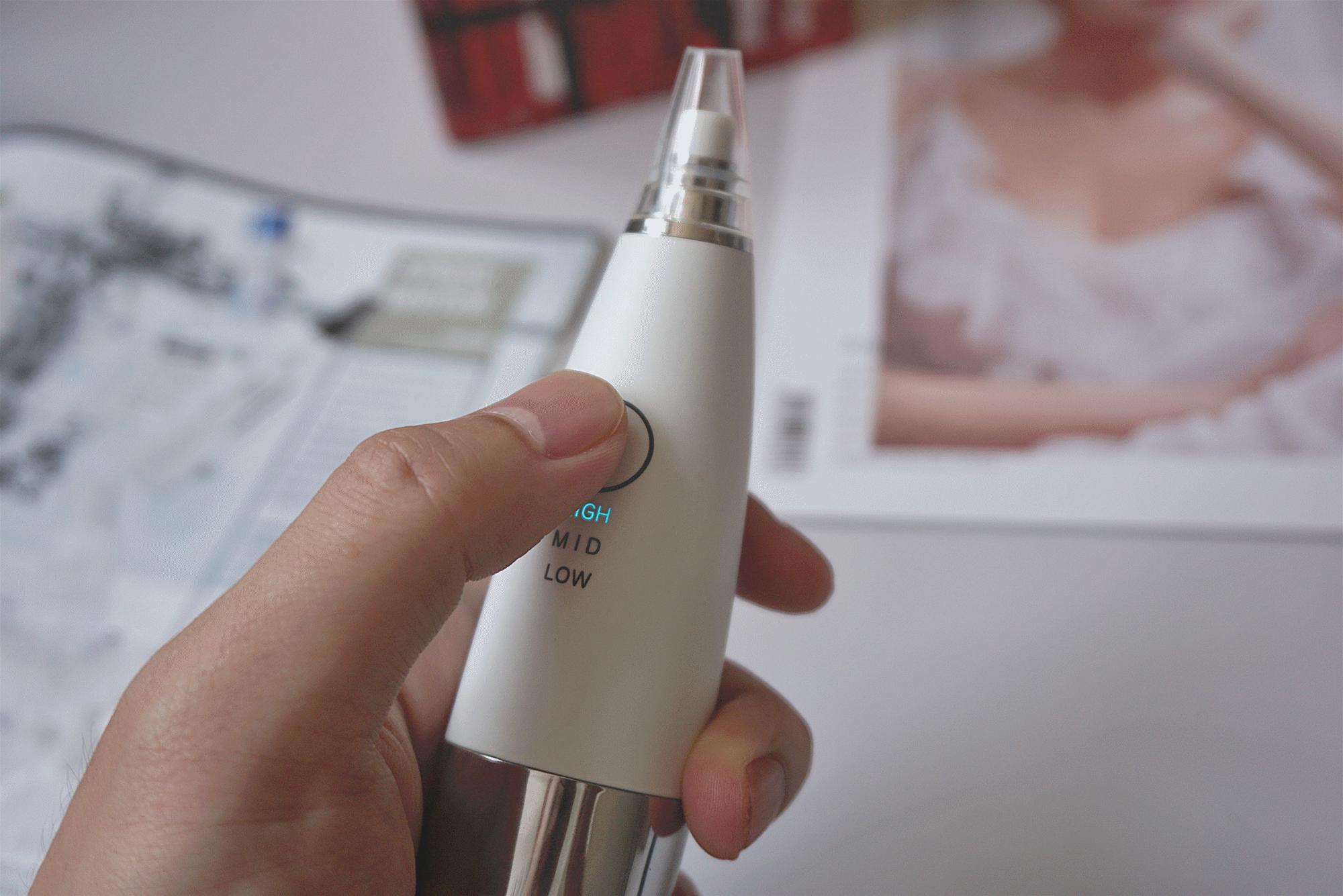 小米有品inface温感小气泡黑头仪,小米有品黑头仪怎么开机